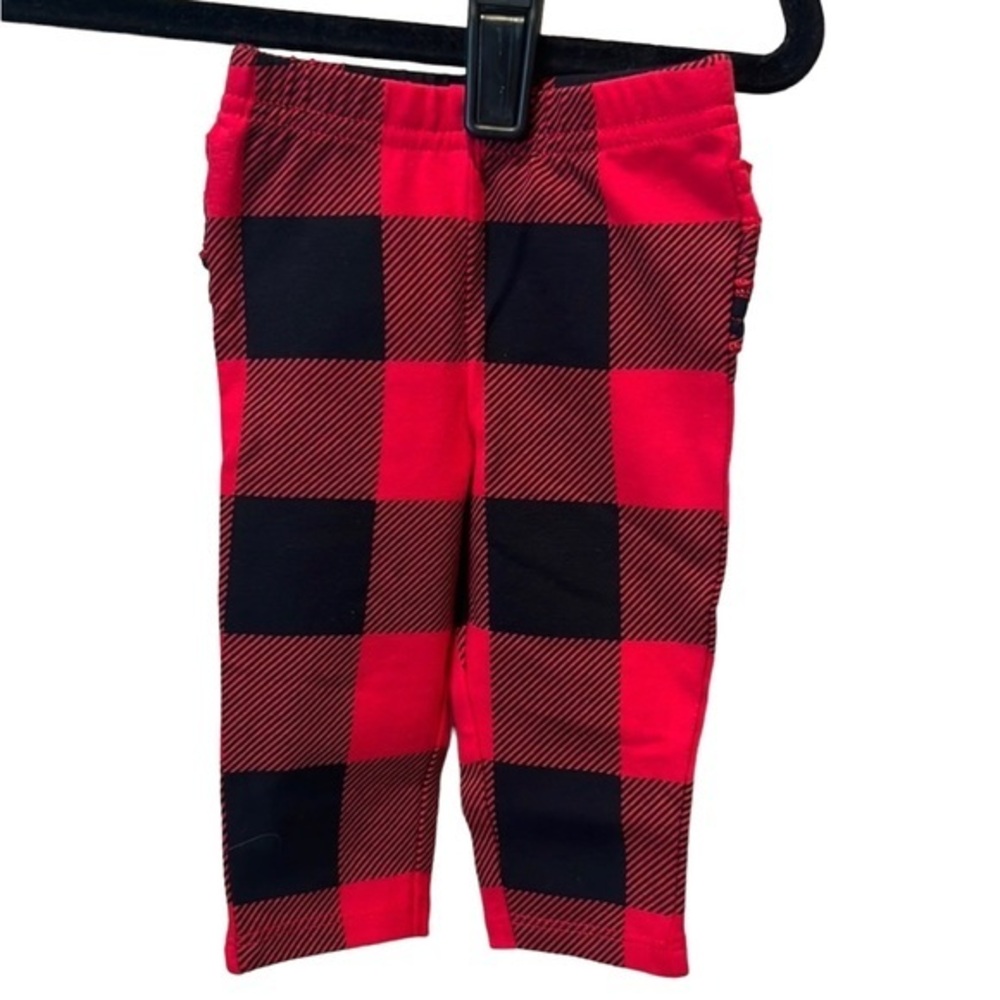 NWT Ruffle Bottom Buffalo Plaid Buffalo Check Leggings Size Newborn